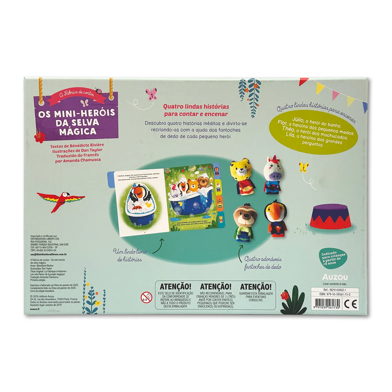 A fábrica de contos : Os Mini-Heróis da selva mágica: A fábrica de contos : Os Mini-Heróis da selva mágica: - Imagem 2