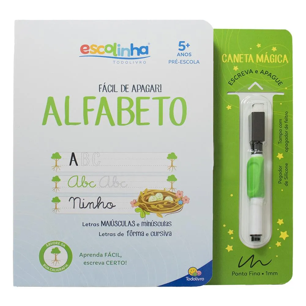 Fácil de Apagar: Alfabeto (Escolinha Todolivro) Fácil de Apagar: Alfabeto (Escolinha Todolivro)