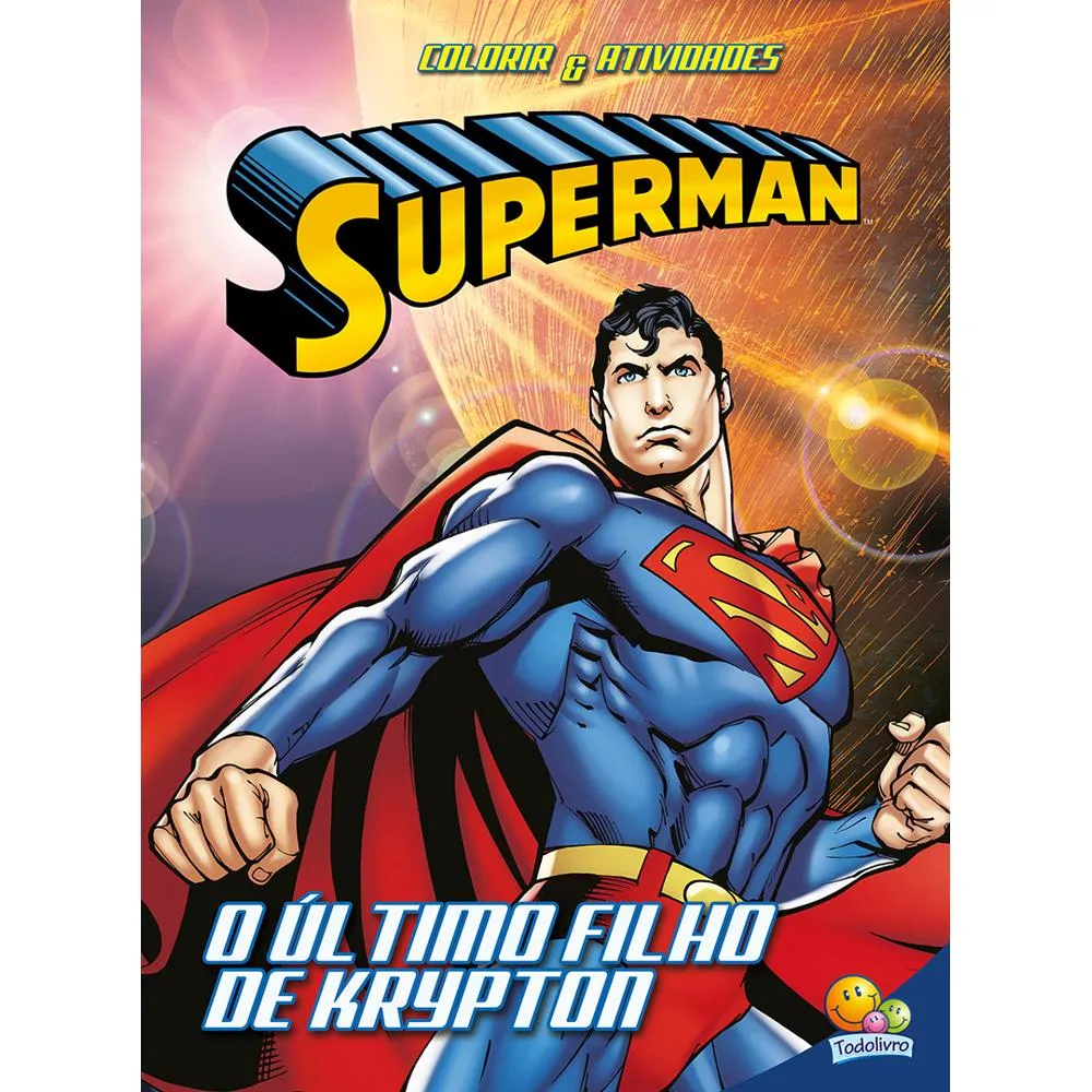 Colorir E Atividades-Superman:Último Filho...: - Warner Bros. Consumer ...