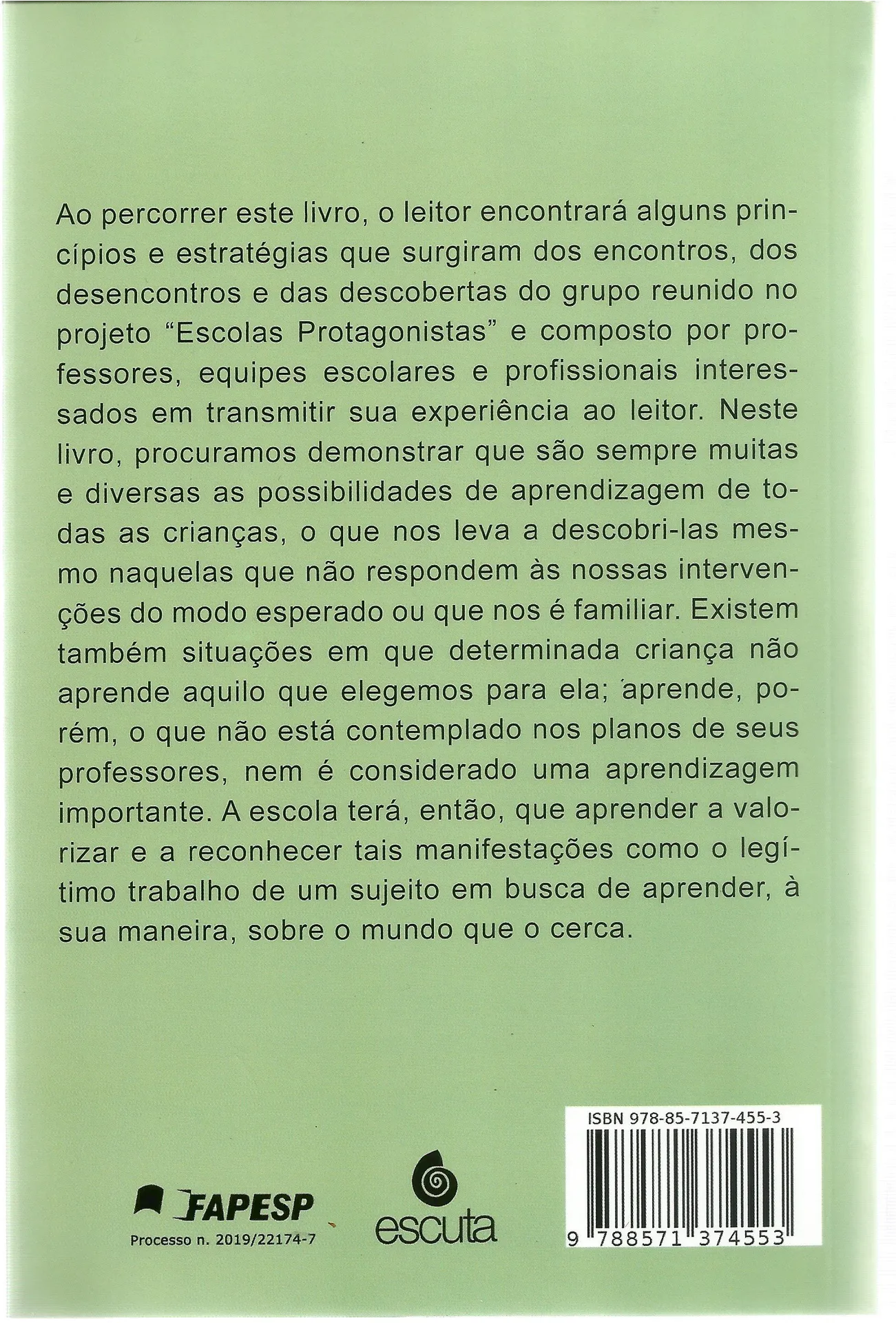 Práticas inclusivas II: desafios para o ensino e a aprendizagem do aluno-sujeito Práticas inclusivas II Quarta Capa