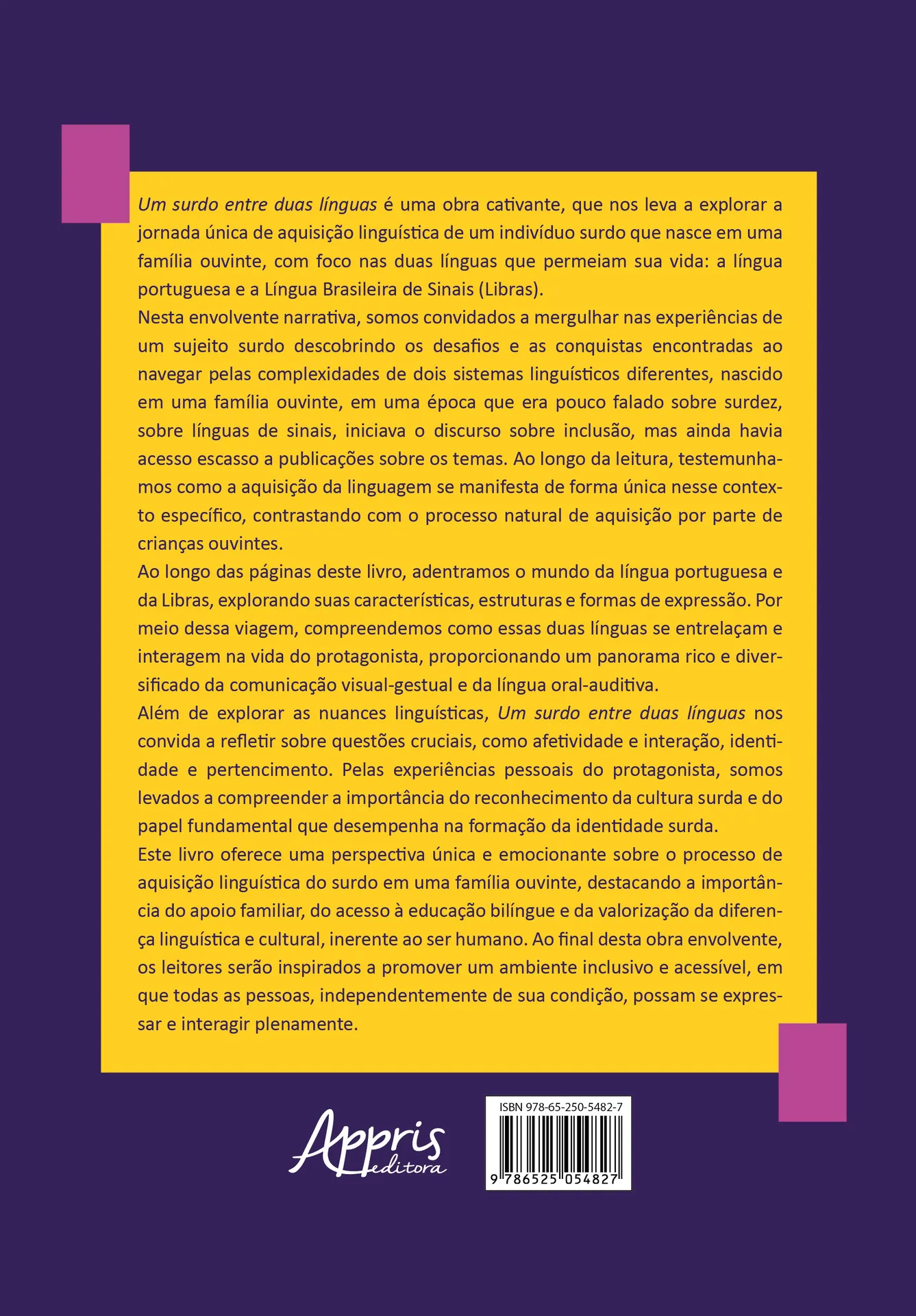 Um surdo entre duas línguas: Um surdo entre duas línguas: - Imagem 2