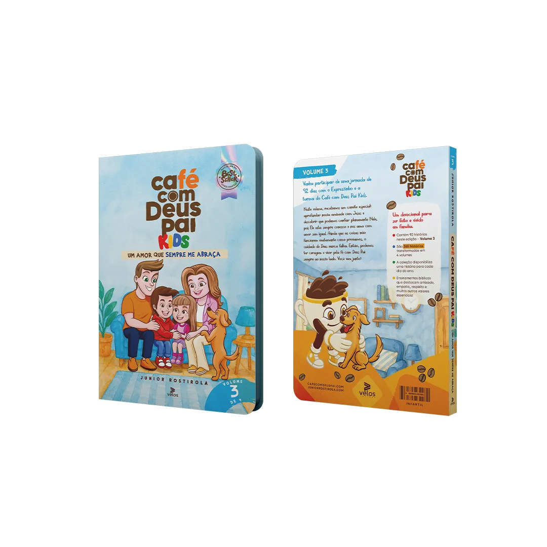 Café com Deus Pai Kids 6° Edição - Volume 3: Um amor que sempre me abraça Café com Deus Pai Kids 6° Edição - Volume 3: Um amor que sempre me abraça - Imagem 2
