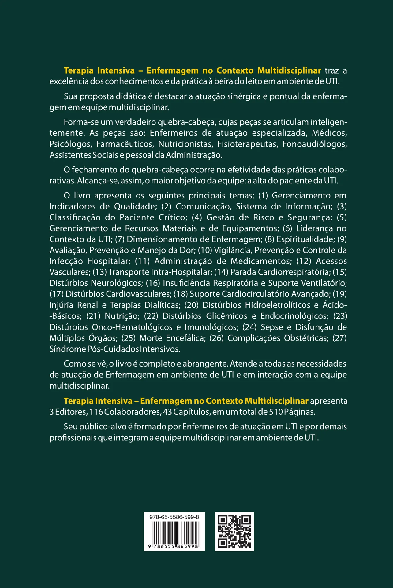 Terapia intensiva enfermagem no contexto multidisciplinar: Terapia intensiva enfermagem no contexto multidisciplinar: - Imagem 2