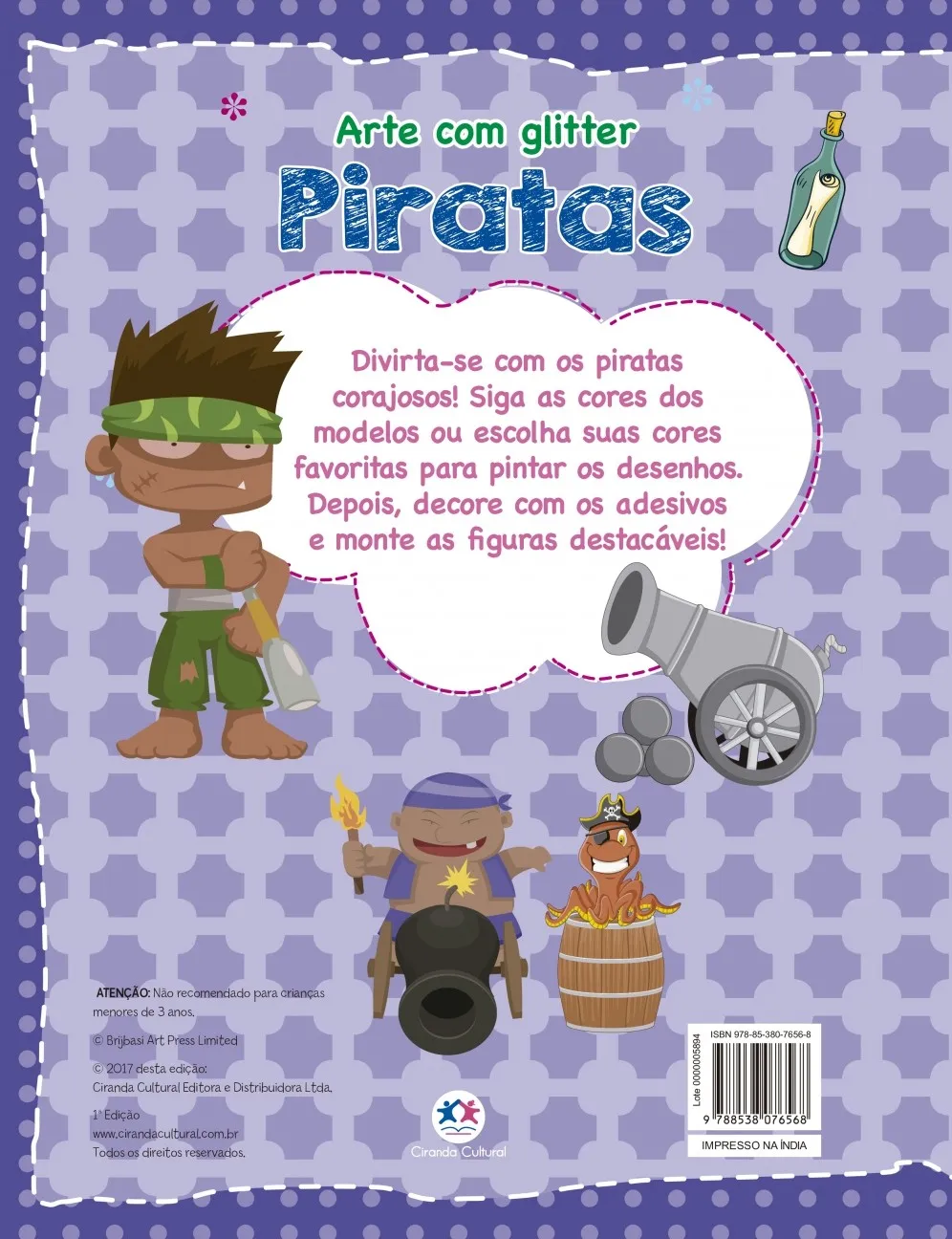 Piratas: Com figuras para montar e adesivos incríveis! Piratas: Com figuras para montar e adesivos incríveis! - Imagem 2