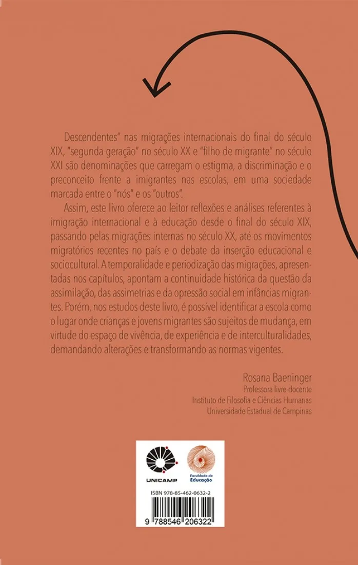 Educação e migraçoes internas e internacionais: Um diálogo necessário Educação e migraçoes internas e internacionais Quarta Capa