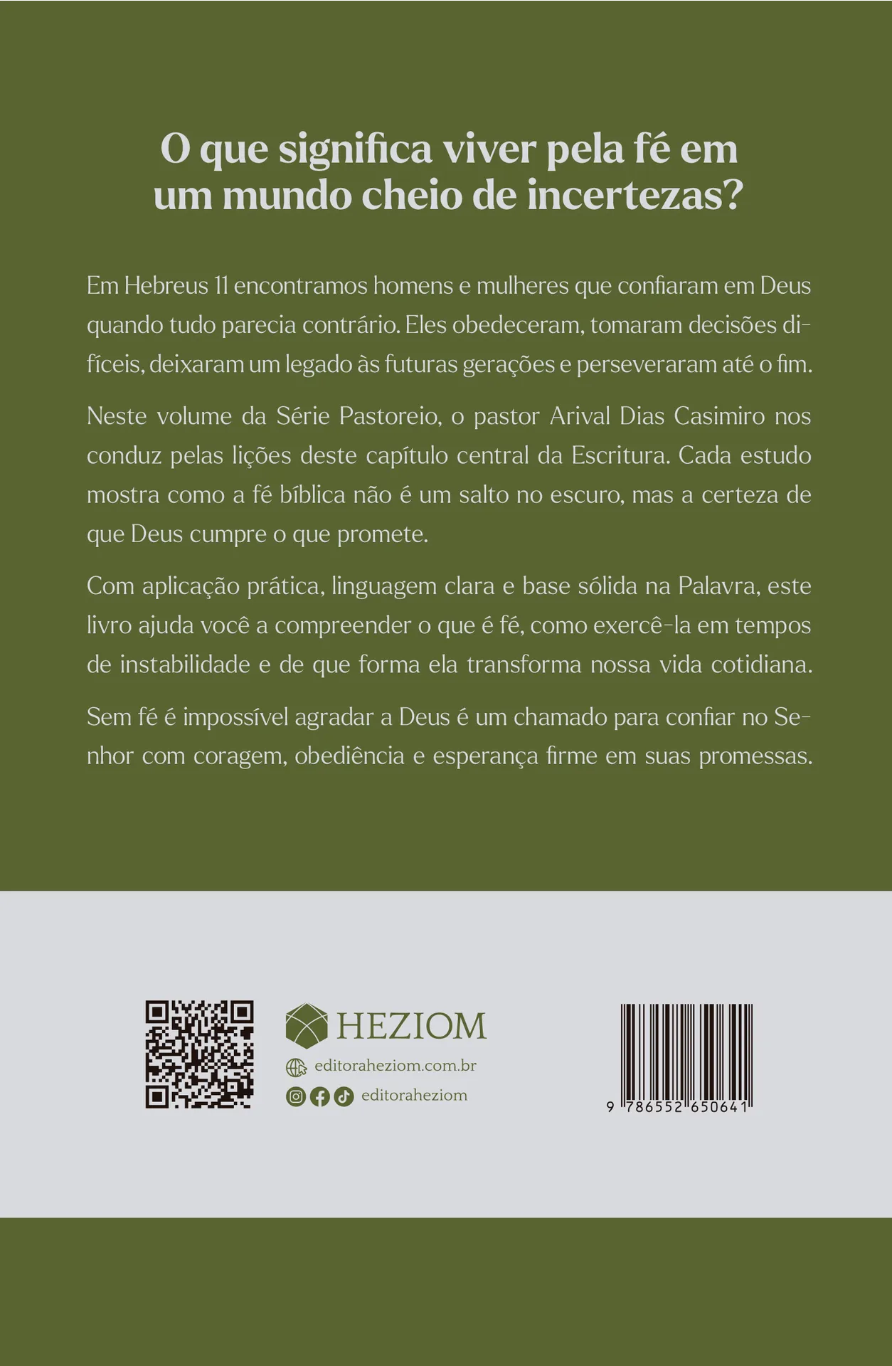 Sem fé é impossível agradar a Deus: Lições de Hebreus 11 para tempos de incerteza Sem fé é impossível agradar a Deus: Lições de Hebreus 11 para tempos de incerteza - Imagem 2