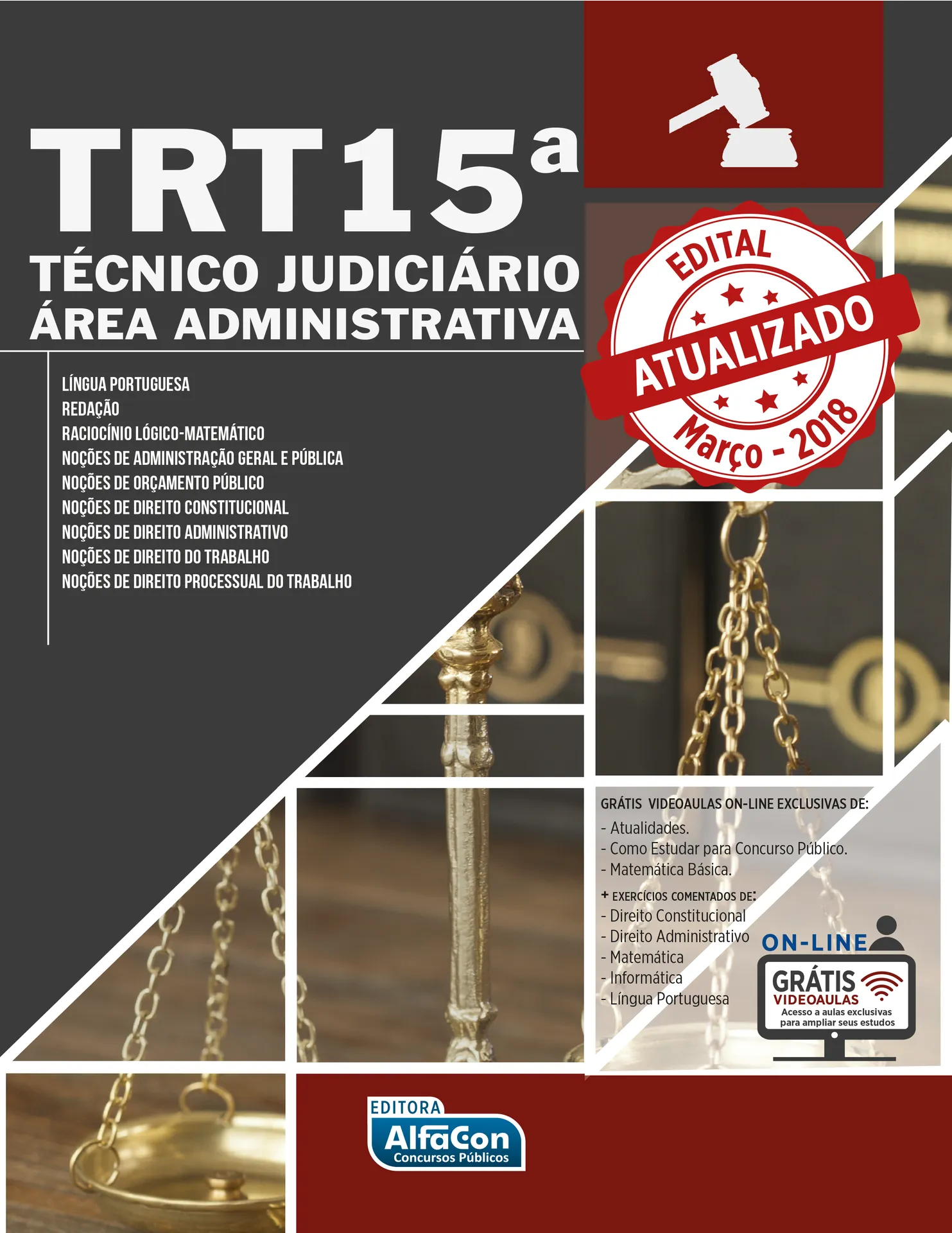 TRT 15ª - Técnico judiciário - Área administrativa TRT 15ª - Técnico judiciário - Área administrativa