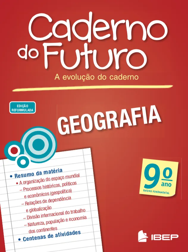 Caderno do futuro - Geografia 9º ano Caderno do futuro - Geografia 9º ano
