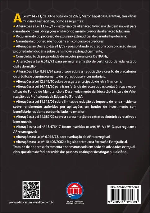 Execução extrajudicial: teoria e prática Execução extrajudicial Quarta Capa