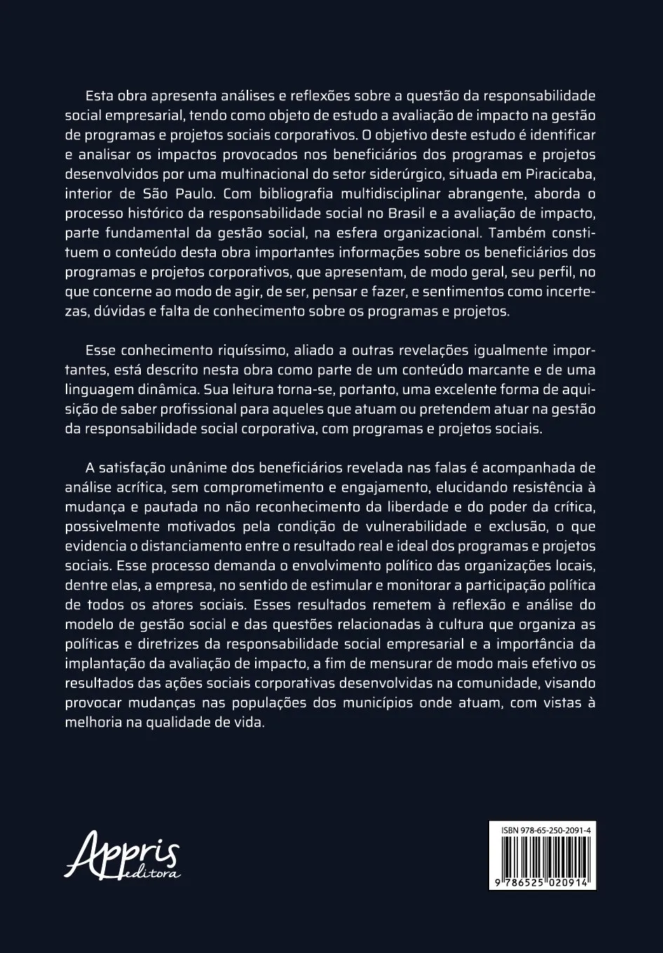 Responsabilidade social empresarial: um estudo sobre a avaliação de impacto no processo de gestão Responsabilidade social empresarial: um estudo sobre a avaliação de impacto no processo de gestão - Imagem 2