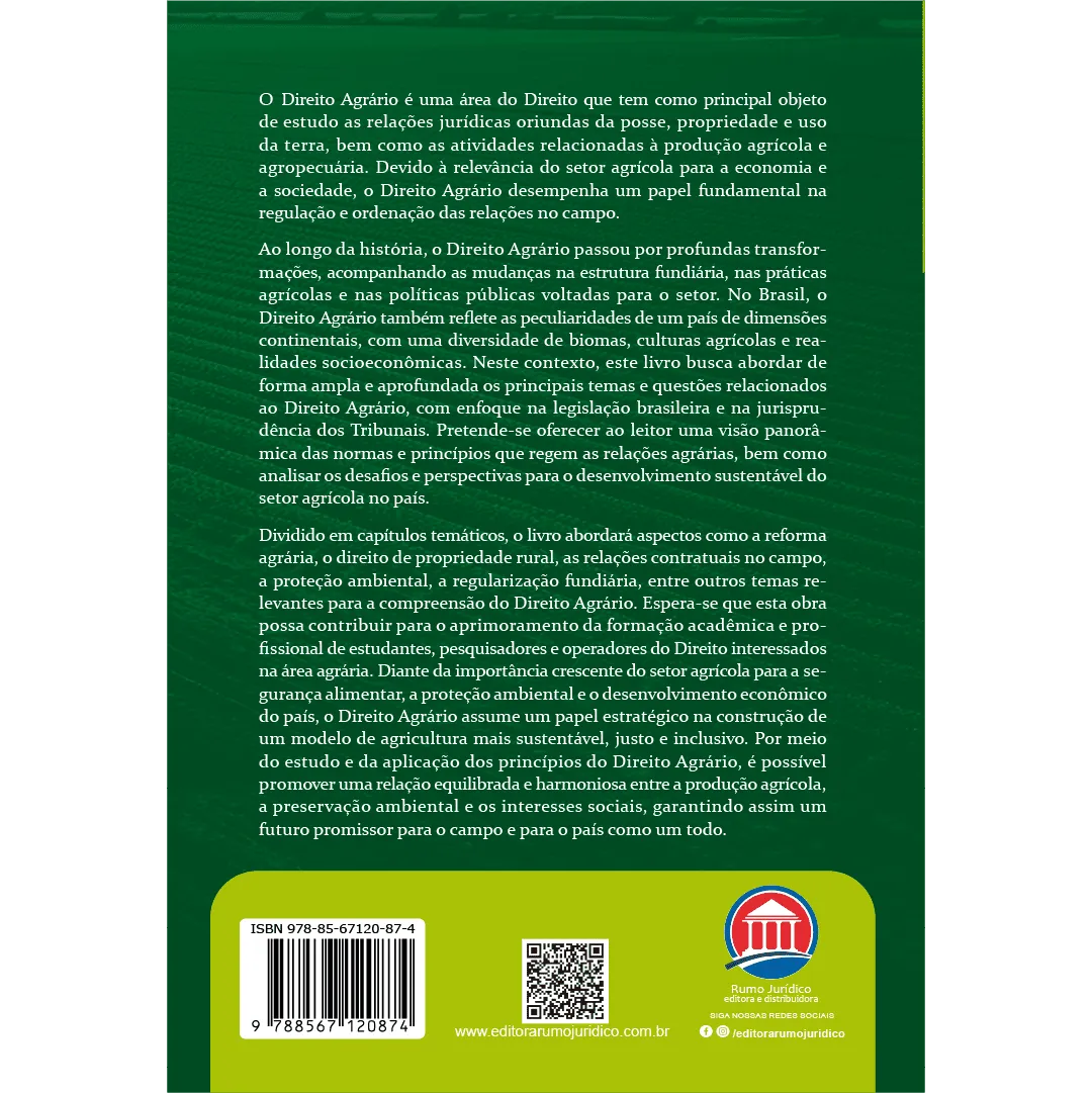 Teoria e prática do direito agrário: Teoria e prática do direito agrário: - Imagem 2