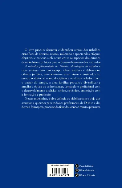 A interdisciplinaridade no direito: abordagens de estudos e casos práticos A interdisciplinaridade no direito: abordagens de estudos e casos práticos - Imagem 2