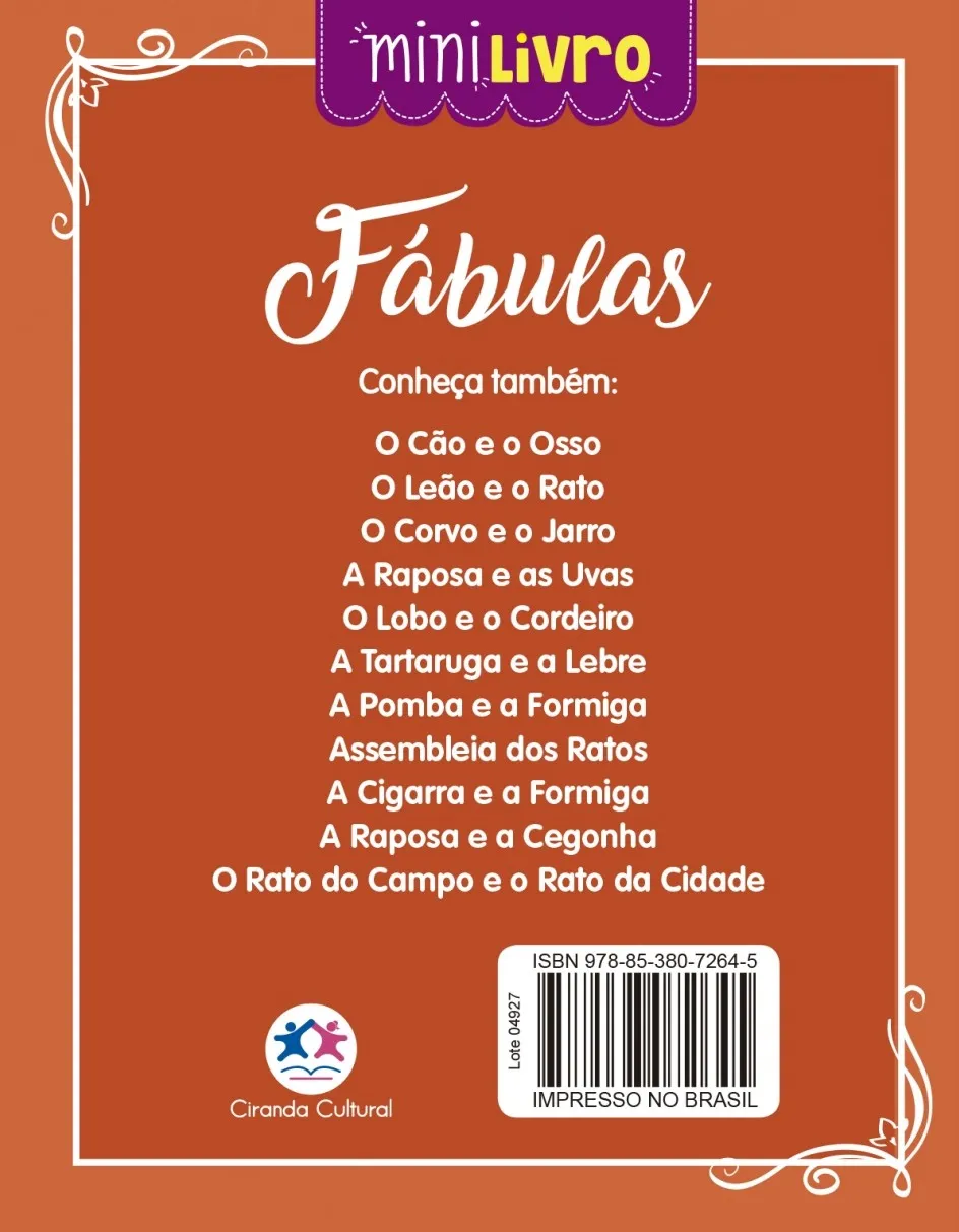 Fábulas - A cotovia e seus filhotes: A cotovia e seus filhotes Fábulas - A cotovia e seus filhotes: A cotovia e seus filhotes - Imagem 2