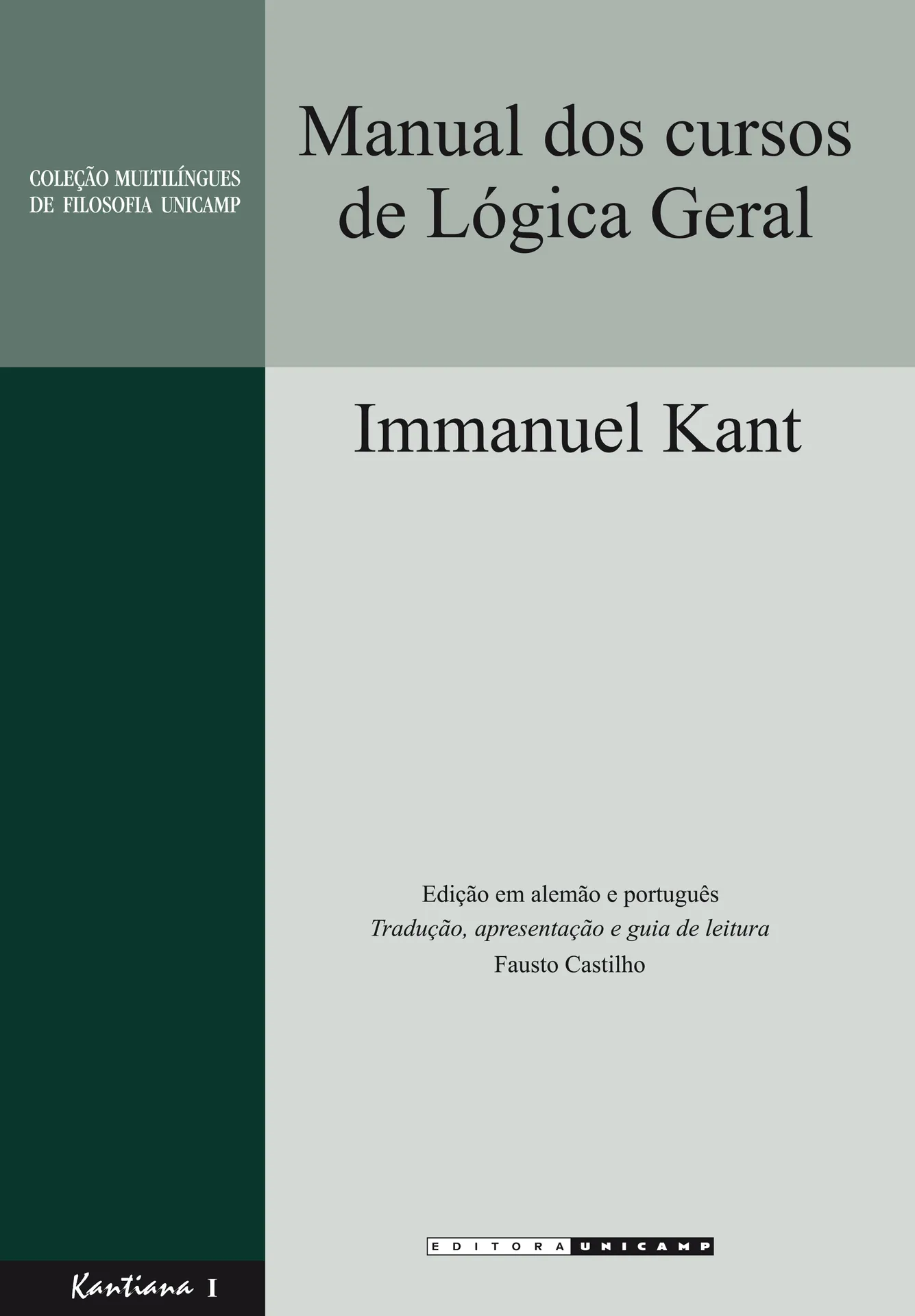 Manual dos cursos de lógica geral Manual dos cursos de lógica geral