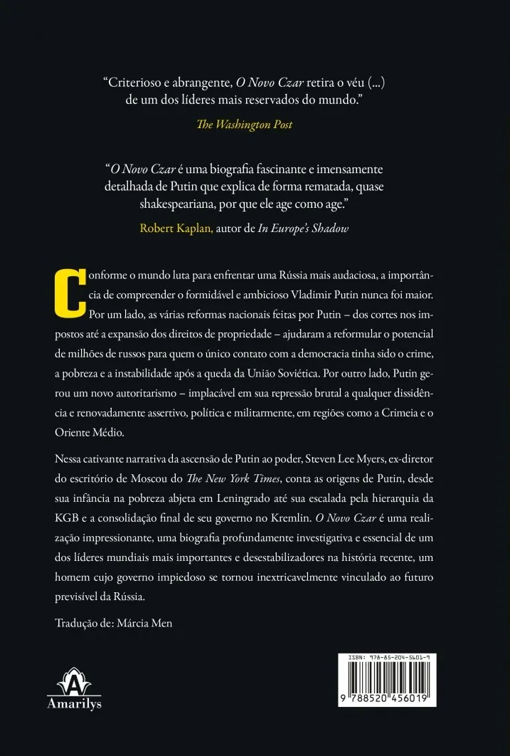 O novo czar: ascensão e reinado de Vladimir Putin O novo czar: ascensão e reinado de Vladimir Putin - Imagem 2