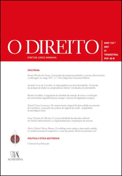 O Direito - Ano 153 III - 2021 O Direito - Ano 153 III - 2021