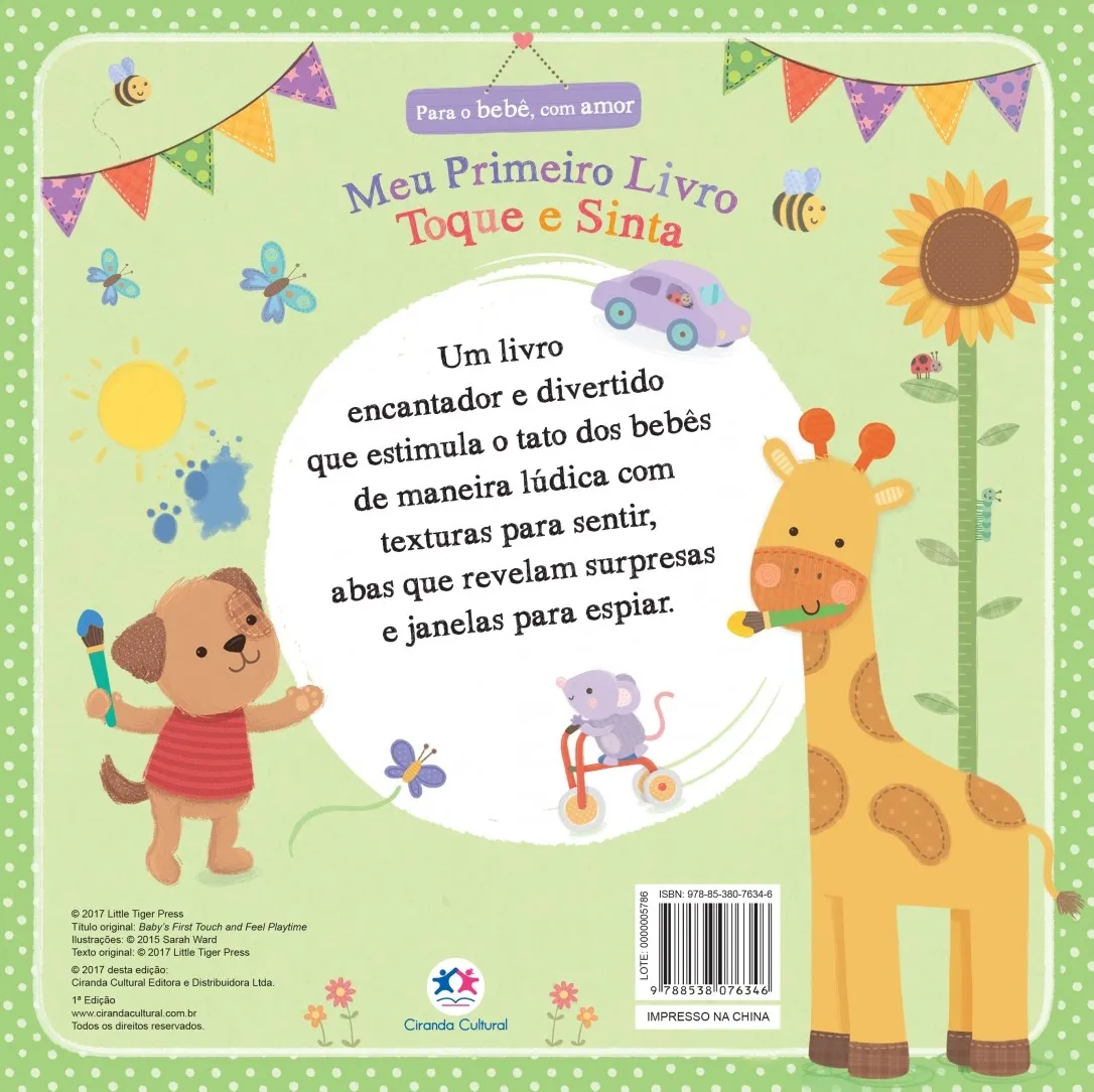 Meu primeiro livro toque e sinta: toque e sinta Meu primeiro livro toque e sinta: toque e sinta - Imagem 2