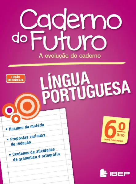 Caderno do futuro - Língua portuguesa 6º ano Caderno do futuro - Língua portuguesa 6º ano
