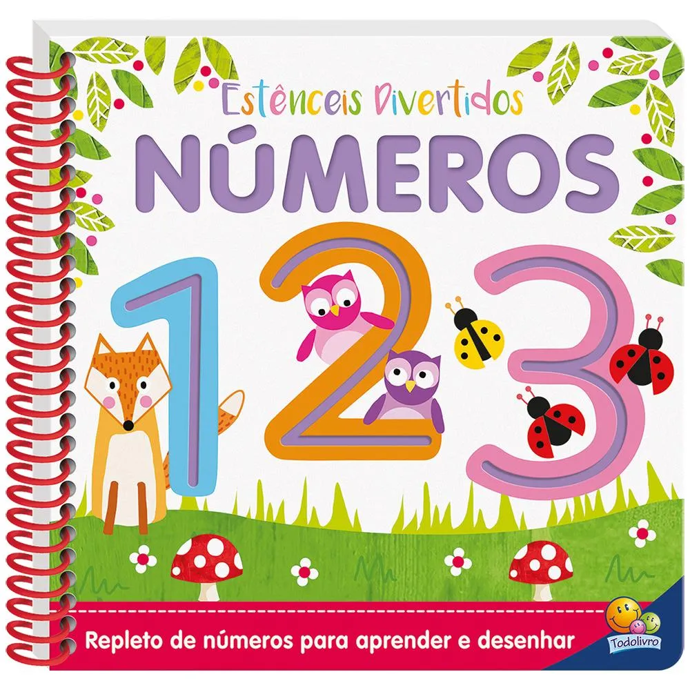 Estênceis Divertidos: Números Estênceis Divertidos: Números