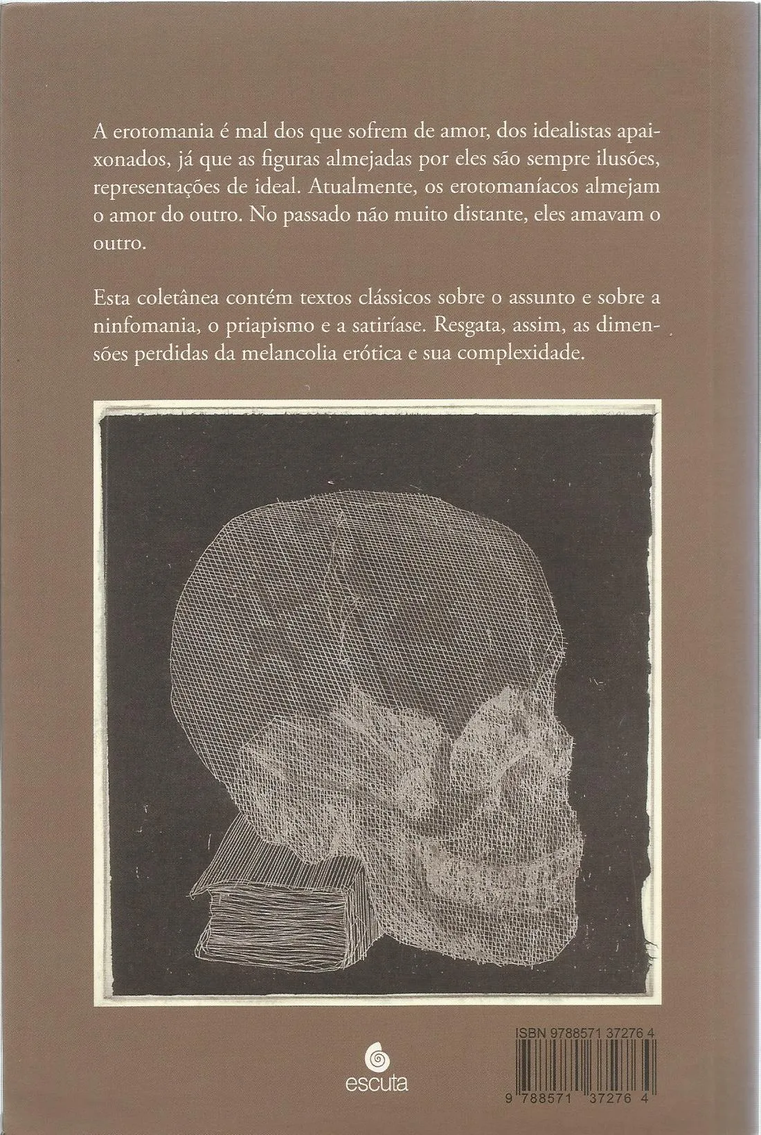 Erotomania Erotomania Quarta Capa