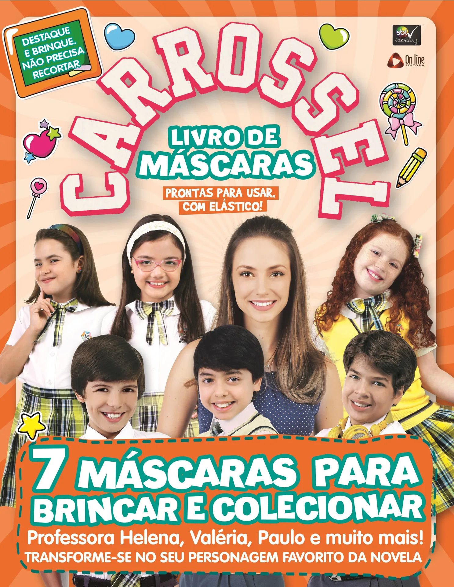 Carrossel - Livro de máscaras Carrossel - Livro de máscaras