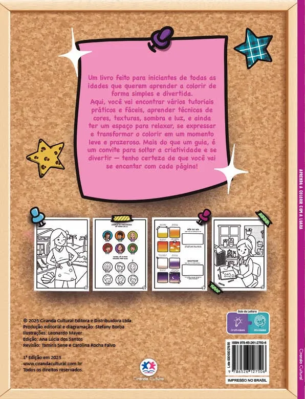 Aprendendo a colorir com a Luara: Aprendendo a colorir com a Luara: - Imagem 2