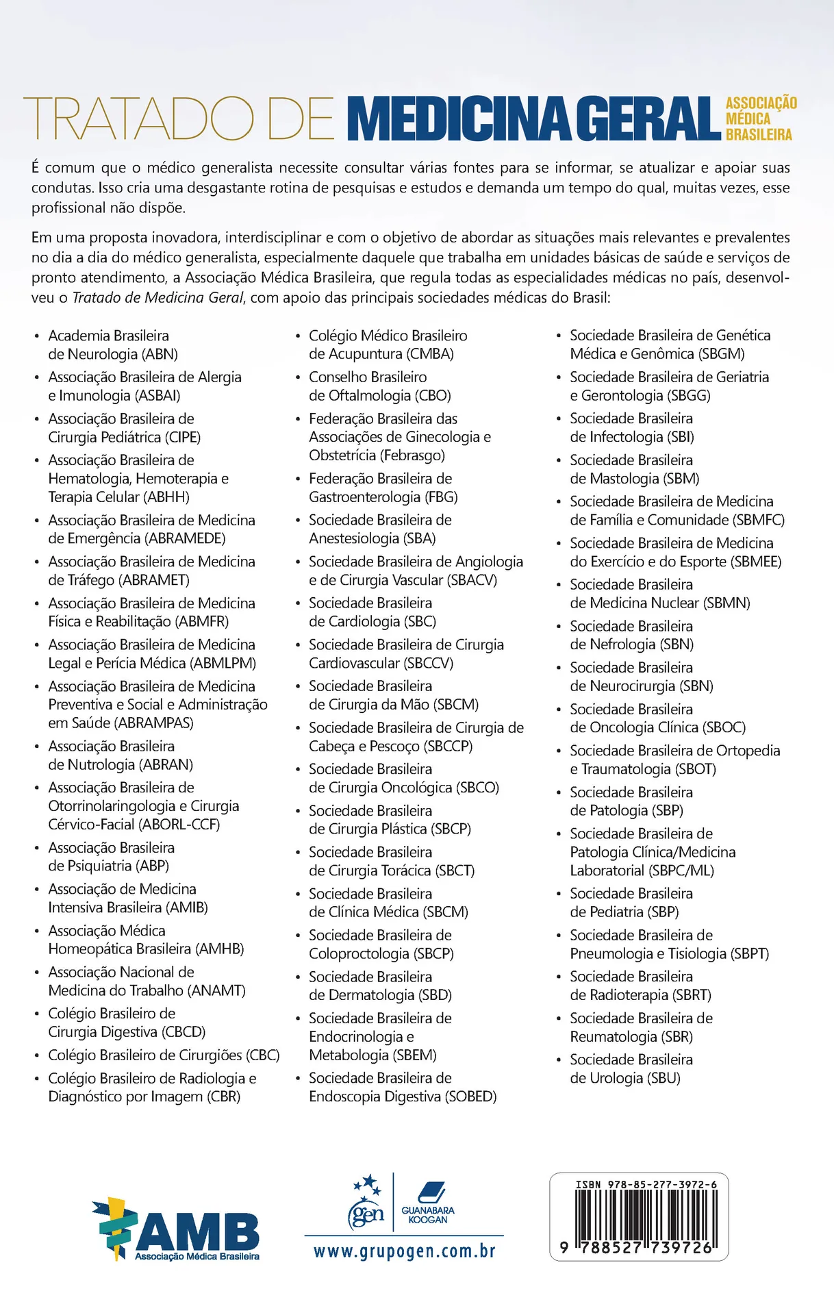 Tratado de medicina geral Tratado de medicina geral