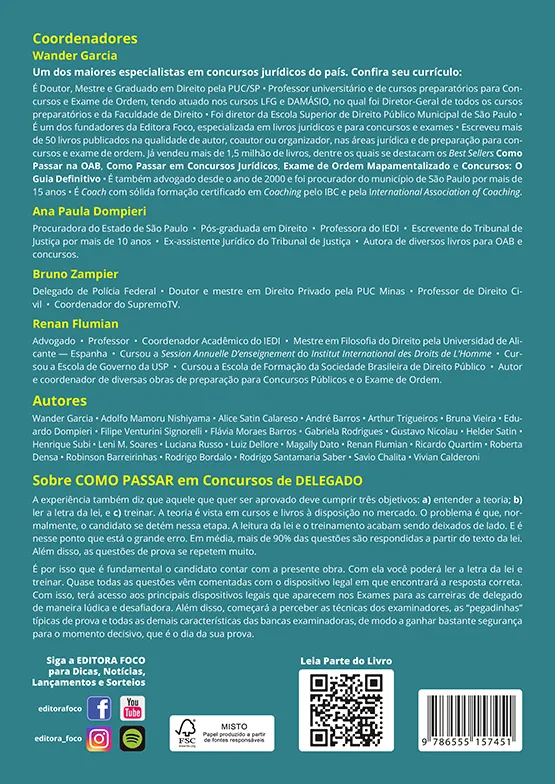 Como passar em concursos de delegado - 2.300 questões comentadas: Como passar em concursos de delegado - 2.300 questões comentadas: - Imagem 2