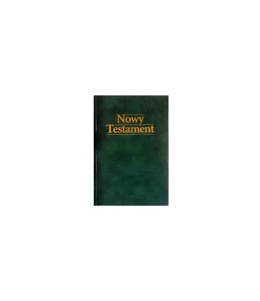 Novo Testamento Polonês: Capa Vinil Verde