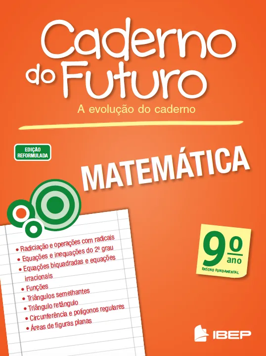 Caderno do futuro - Matemática 9º ano Caderno do futuro - Matemática 9º ano