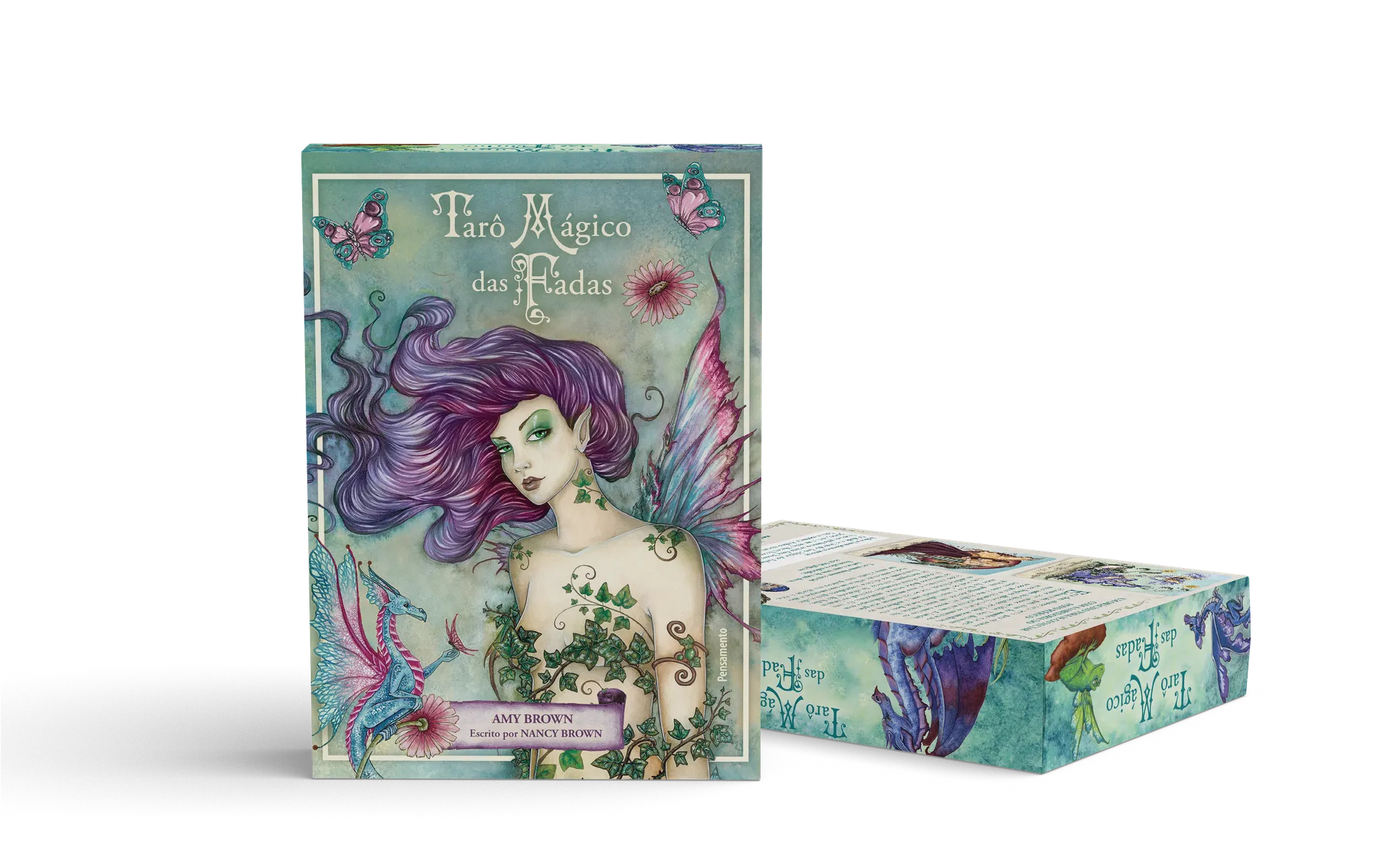 Tarô mágico das fadas - Caixa com livro + 64 cartas: Tarô mágico das fadas - Caixa com livro + 64 cartas: - Imagem 4