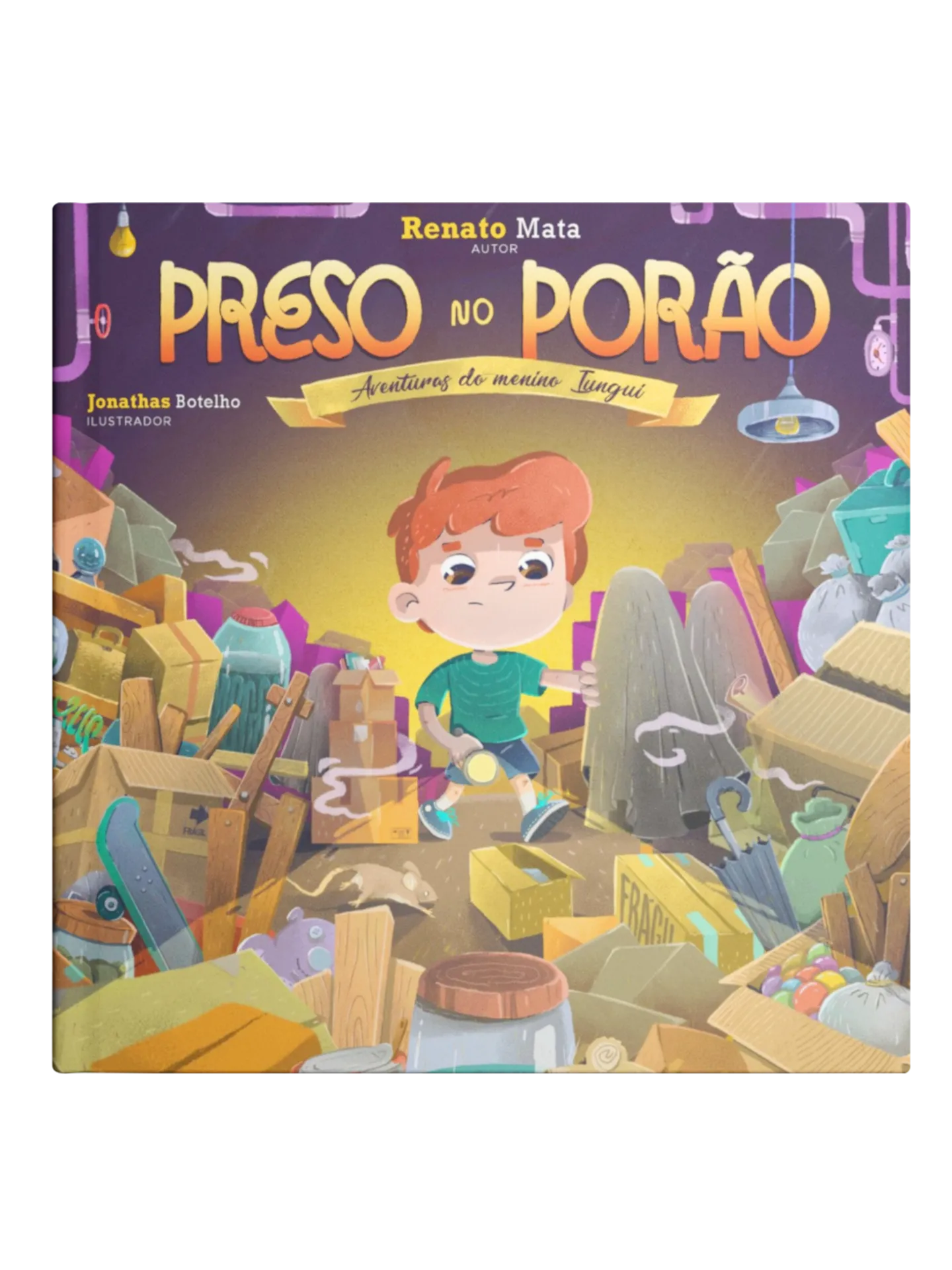 Preso no porão: As aventuras do menino Iungui Preso no porãoImagens Sem Perspectiva