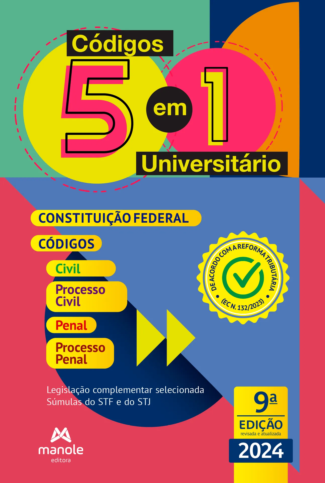 Códigos 5 em 1 universitário Códigos 5 em 1 universitário