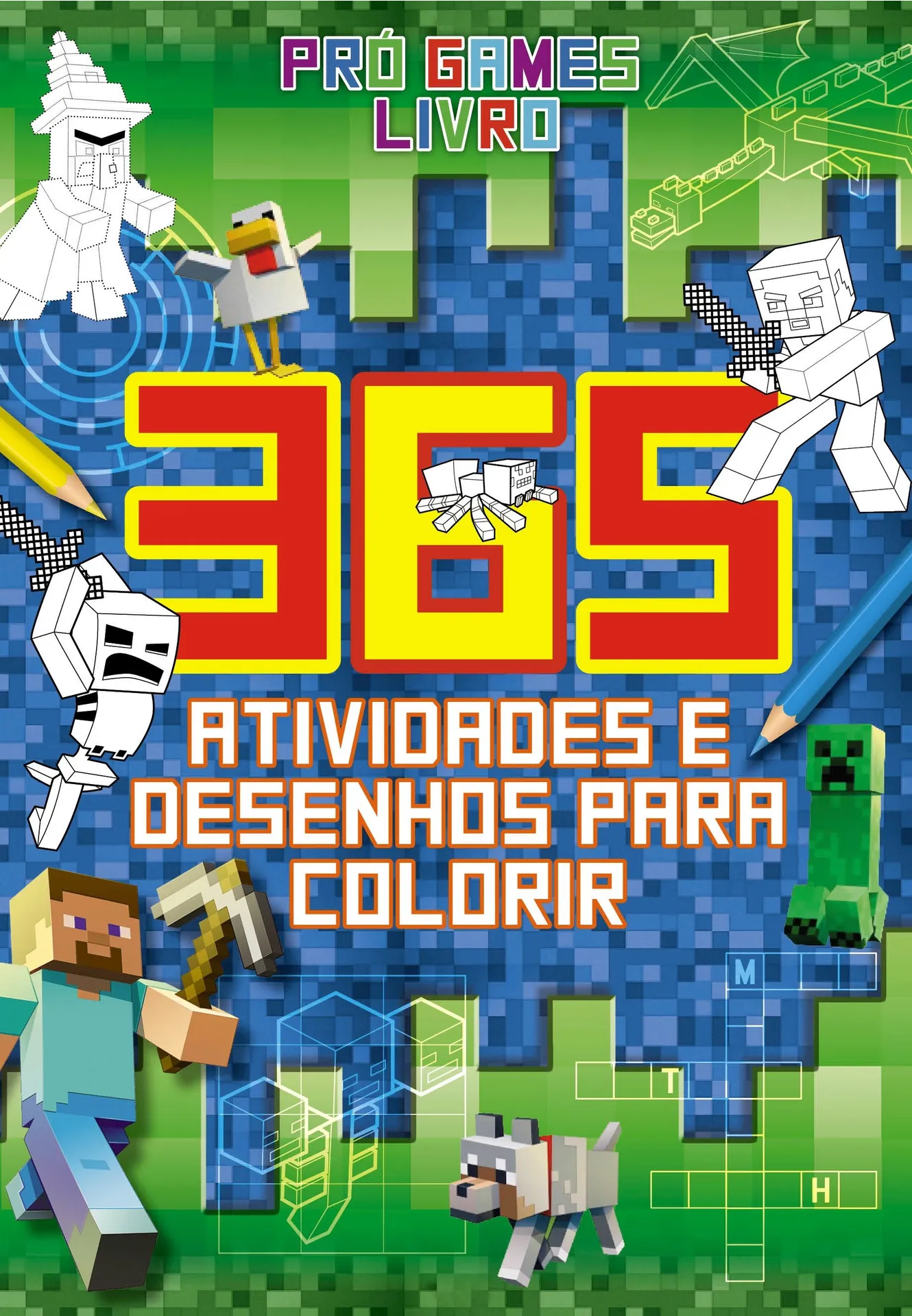Pró Games - Livro 365 atividades e desenhos para colorir Pró Games - Livro 365 atividades e desenhos para colorir