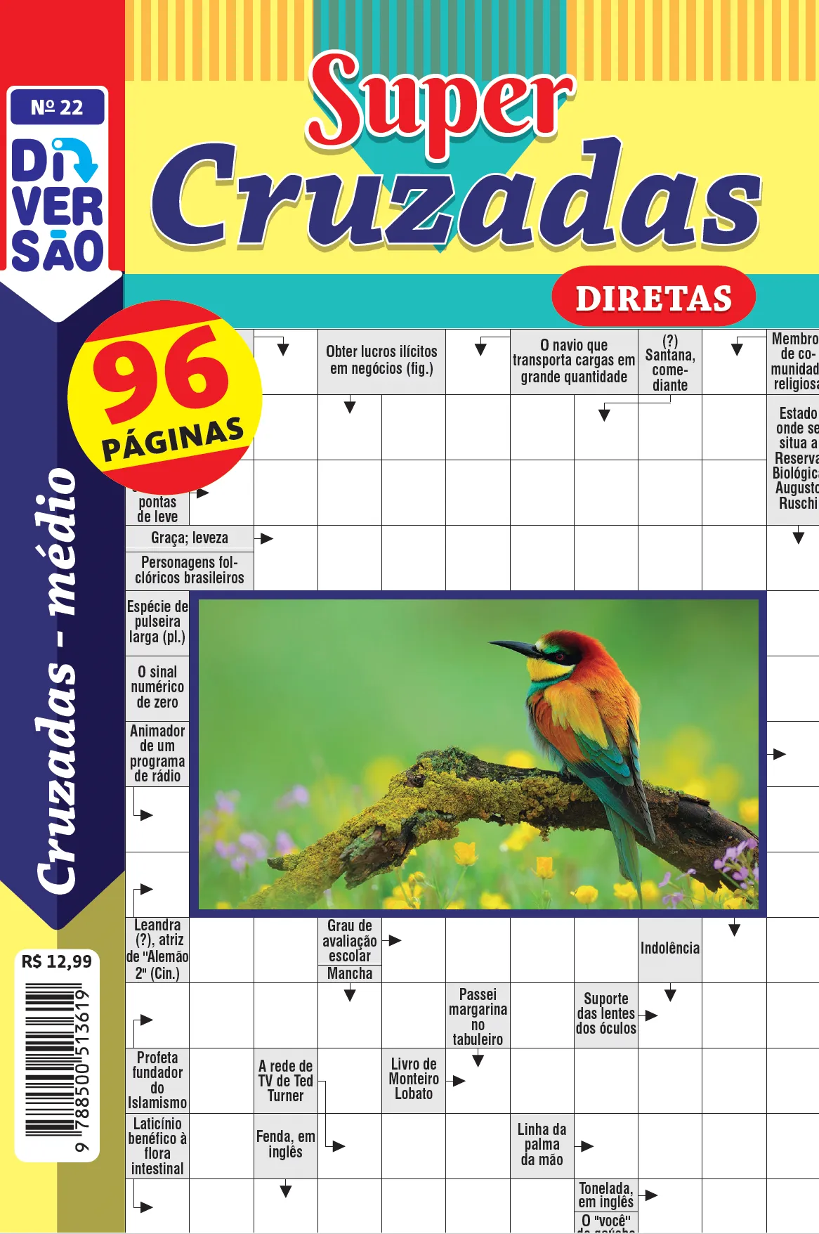 Livro Diversão Super Cruzadas Diretas 22 Livro Diversão Super Cruzadas Diretas 22