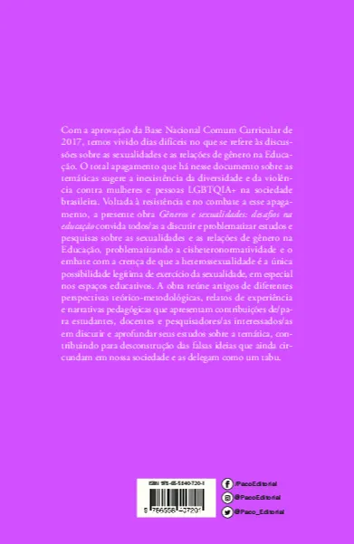 Gêneros e sexualidades: desafios na educação Gêneros e sexualidades: desafios na educação - Imagem 2