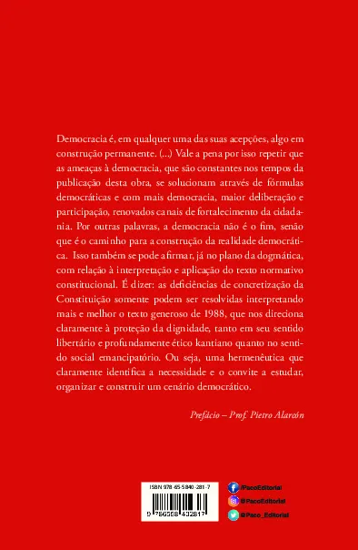 O povo no poder: análise jurídico-constitucional da iniciativa popular no Brasil O povo no poder Quarta Capa