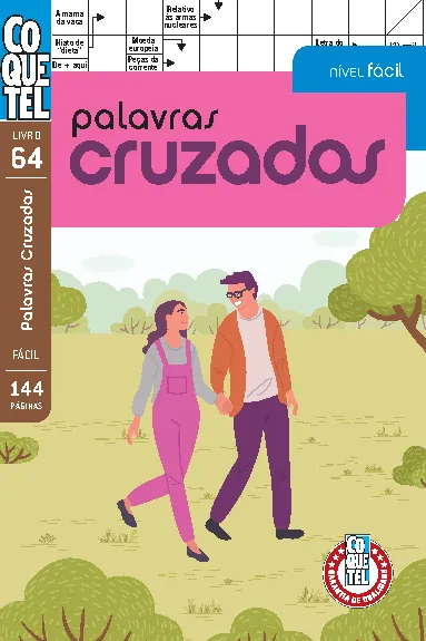 Livro coquetel palavras cruzadas nível fácil ed 64 Livro coquetel palavras cruzadas nível fácil ed 64