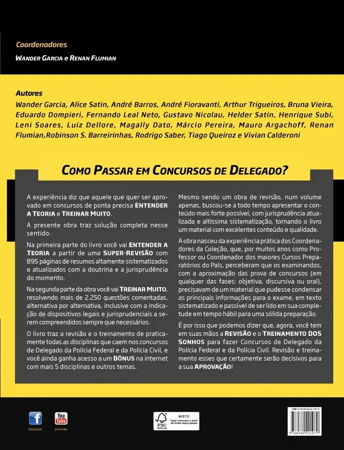 Tudo em um para concursos de delegado federal e estadual: Doutrina completa e questões comentadas Tudo em um para concursos de delegado federal e estadual: Doutrina completa e questões comentadas - Imagem 2