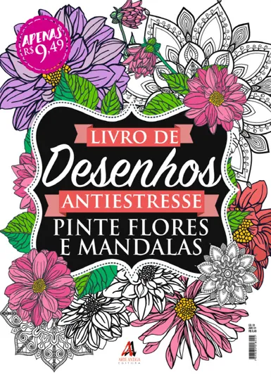 Livro de desenhos antiestresse Livro de desenhos antiestresse