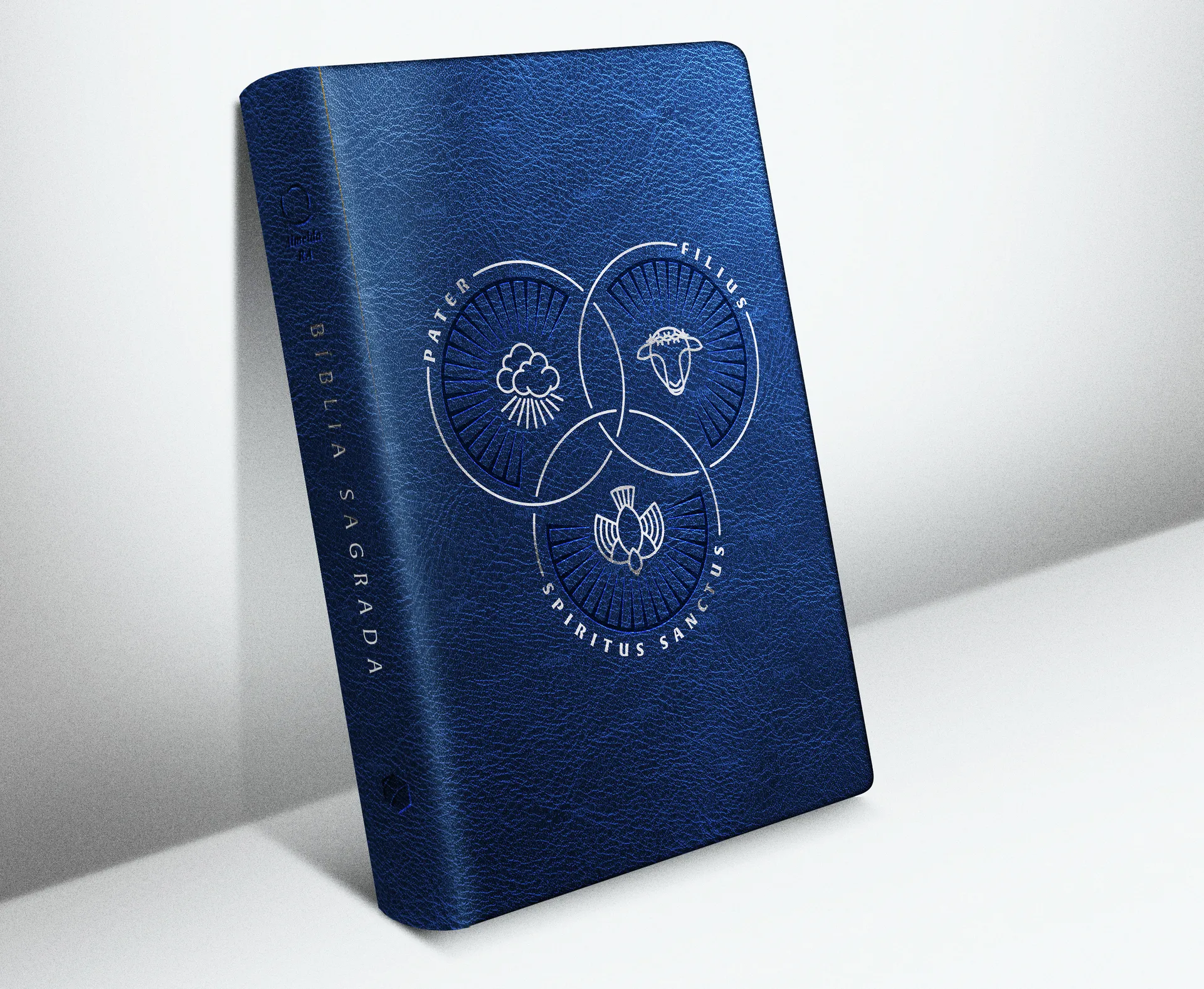 Bíblia Trindade - Azul - Heziom - Letra Grande: Bíblia Trindade - Azul - Heziom - Letra Grande: - Imagem 3