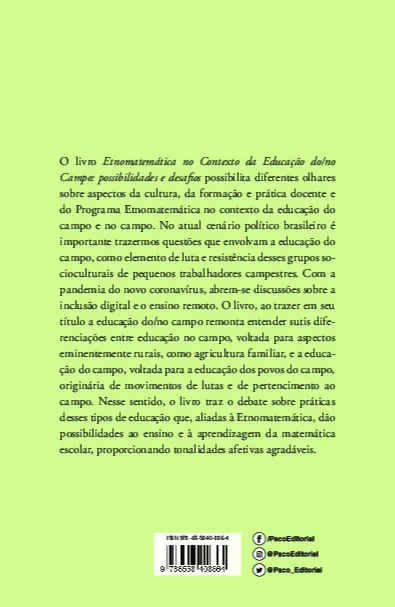 Etnomatemática no contexto da educação do/no campo: possibilidades e desafios Etnomatemática no contexto da educação do/no campo: possibilidades e desafios - Imagem 2