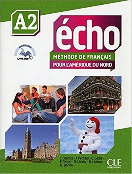 Echo a2 pour l´amerique du nord – livre + cd audio: