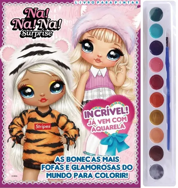 Na! Na! Na! Surprise - Livro para pintar com aquarela Na! Na! Na! Surprise - Livro para pintar com aquarela
