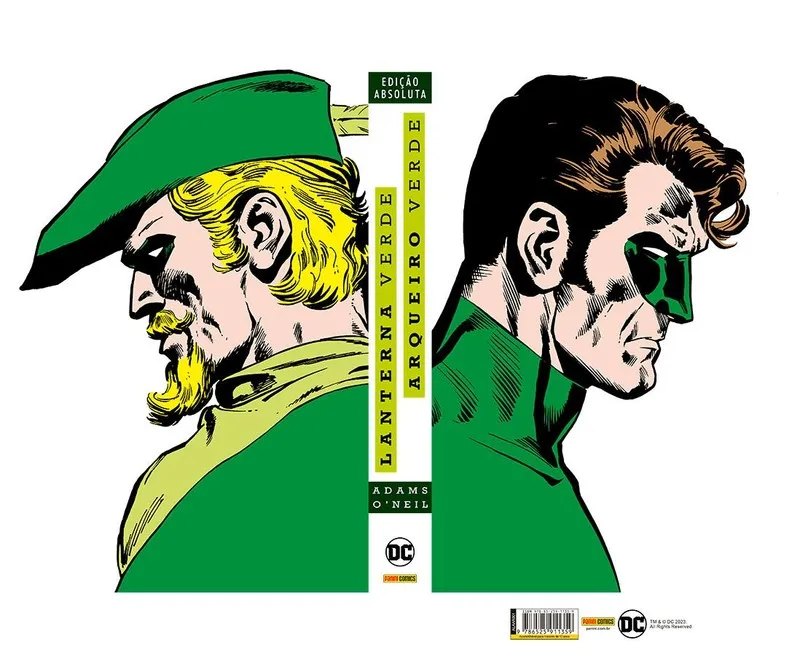 Lanterna verde e arqueiro verde – edição absoluta Lanterna verde e arqueiro verde – edição absoluta