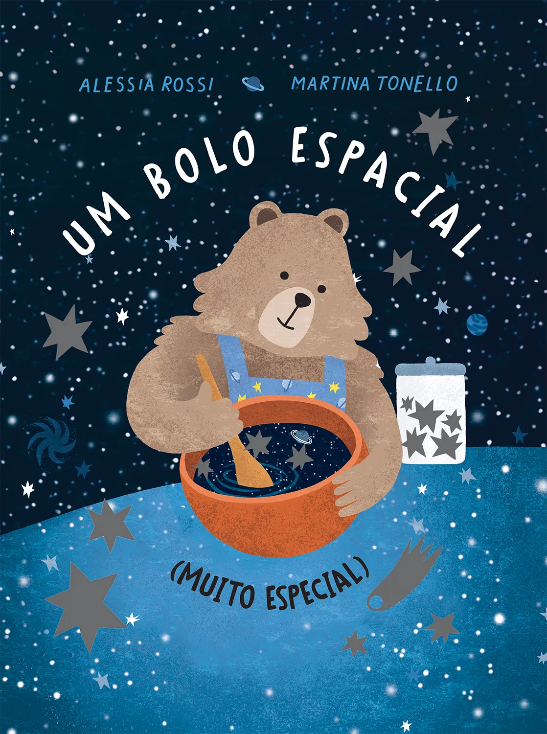 Um bolo espacial (muito especial) Um bolo espacial (muito especial)