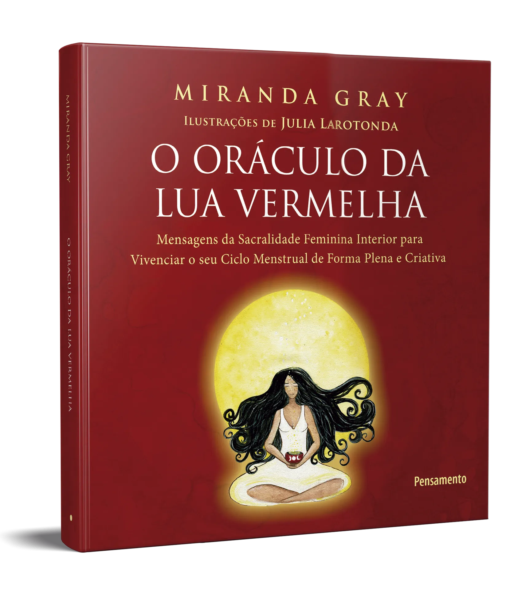 O oráculo da lua vermelha: mensagens de sacralidade feminina interior para vivenciar o seu ciclo menstrual de forma plena e criativa. O oráculo da lua vermelha: mensagens de sacralidade feminina interior para vivenciar o seu ciclo menstrual de forma plena e criativa. - Imagem 3