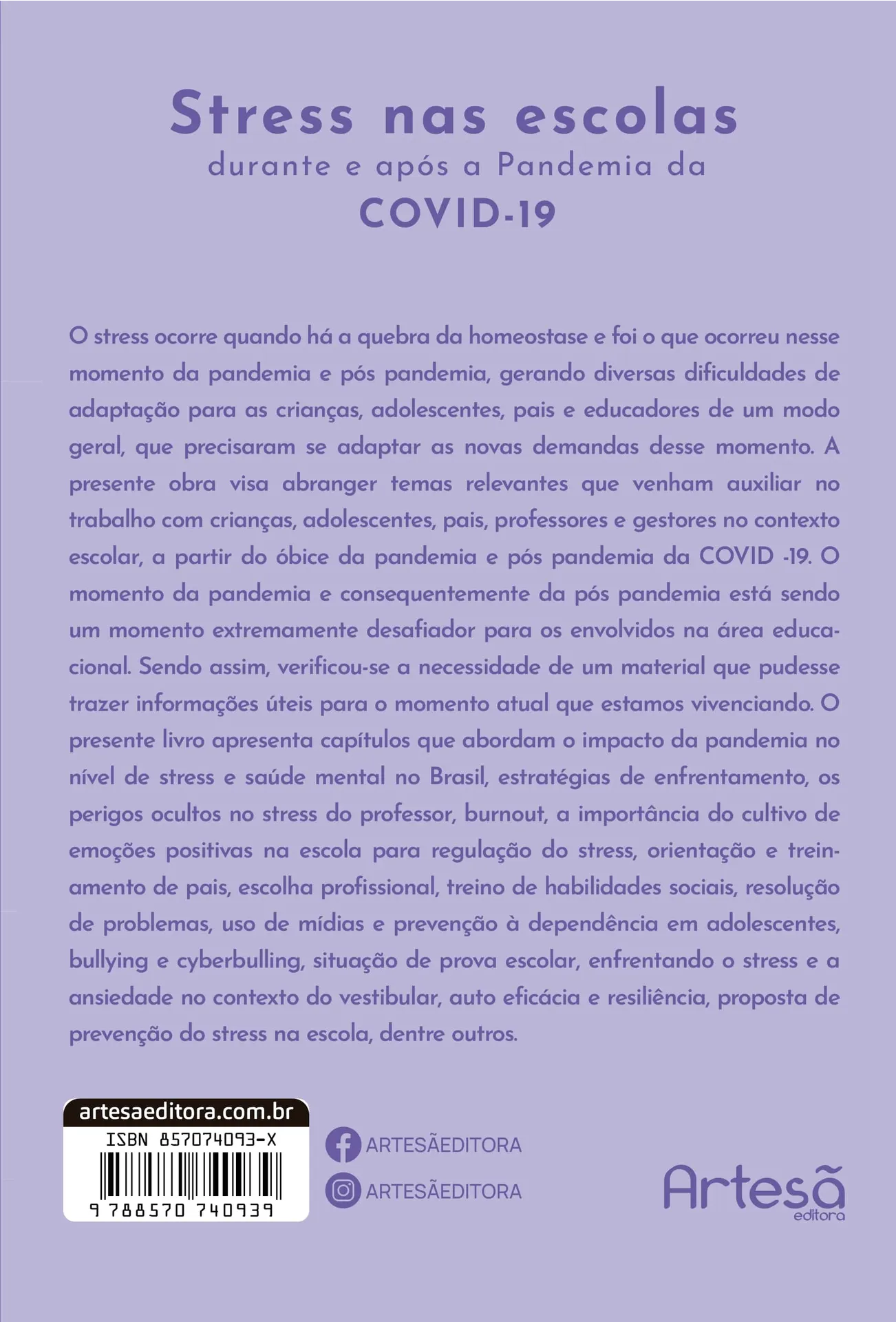 Stress nas escolas durante e após a Pandemia da COVID-19: problemas e soluções Stress nas escolas durante e após a Pandemia da COVID-19: problemas e soluções - Imagem 2