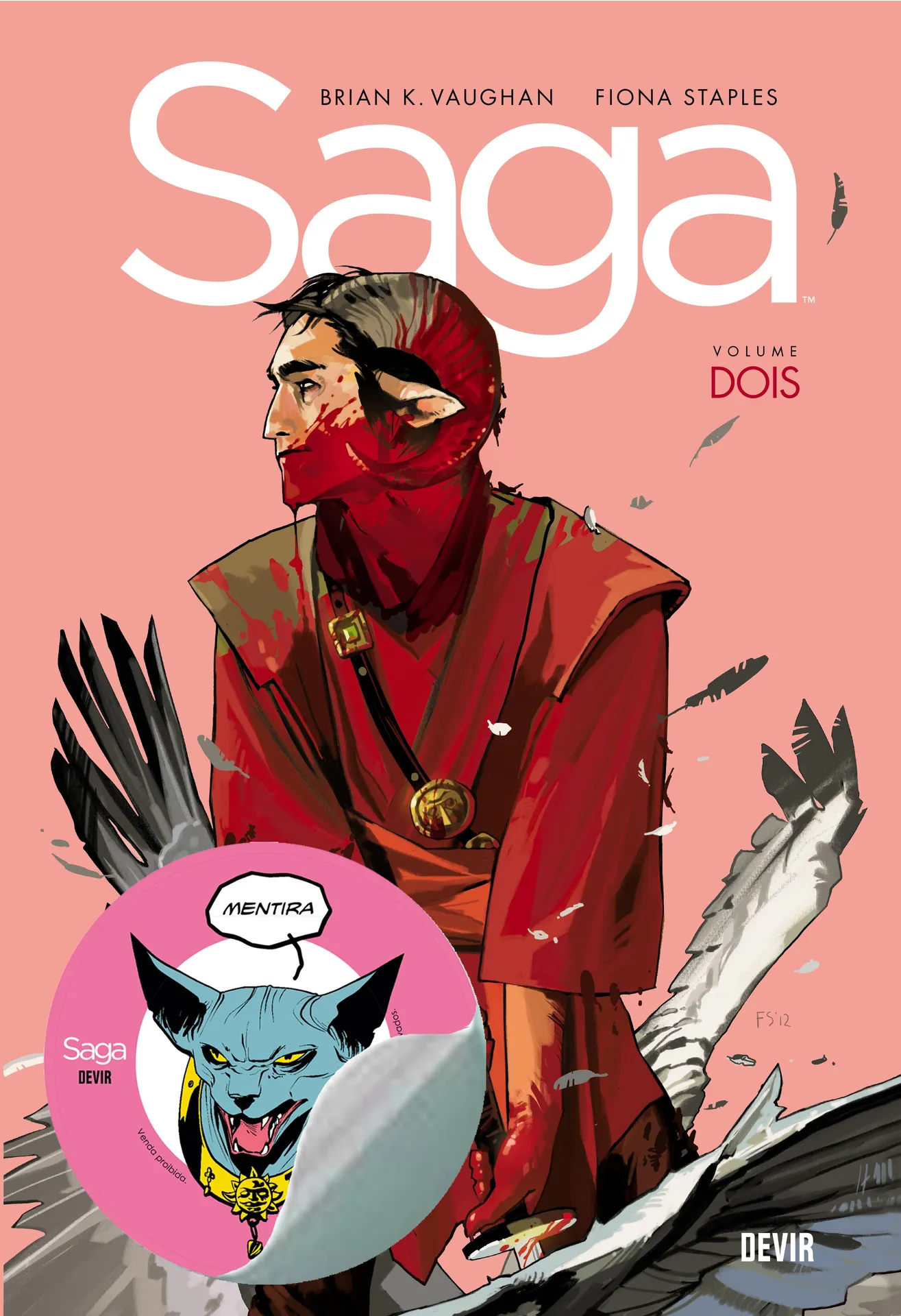 Saga volume 2 - com adesivo Saga volume 2 - com adesivo
