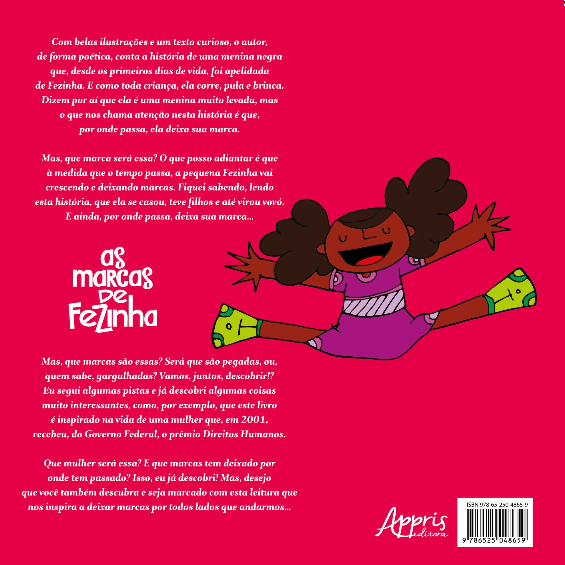 As marcas de Fezinha As marcas de Fezinha Quarta Capa